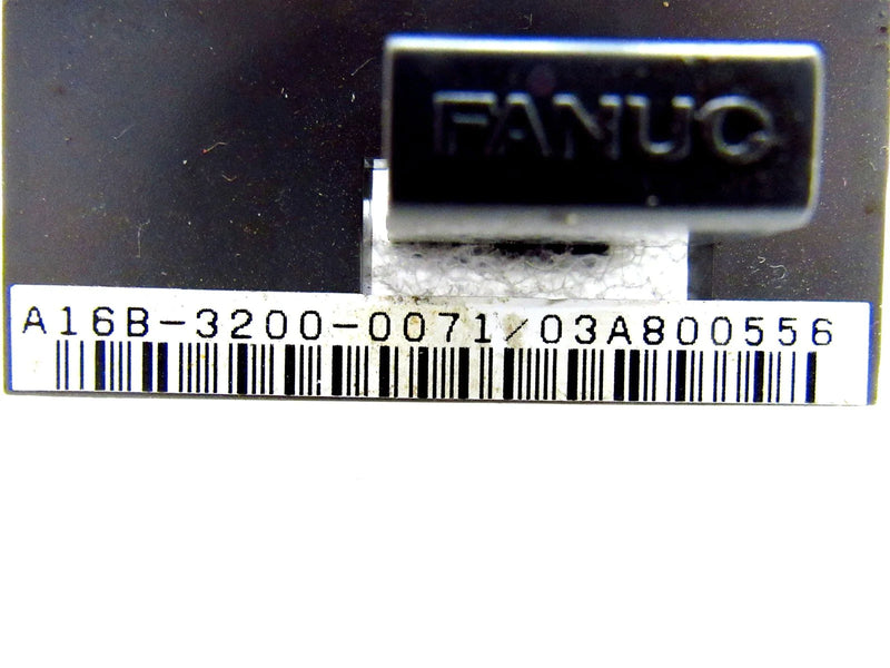 Fanuc Populated CPU Module Board Card A16B-3200-0071/03A