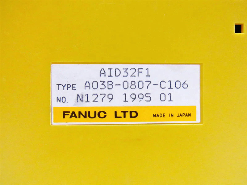 Fanuc AID32F1 I/O Module A03B-0807-C106