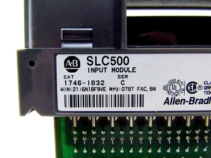 Allen Bradley SLC500 I/O Input Module 1746-IB32 Ser. C