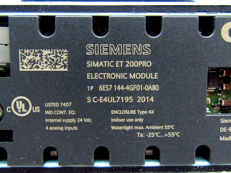 Siemens Simatic ET 200PRO Electronic Module 6ES7144-4GF01-0AB0 *New Open Box*