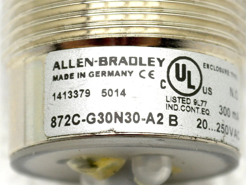 Allen Bradley Proximity Sensor 872C-G30N30-A2 Ser. B