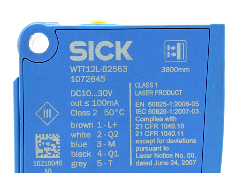 SICK Photoelectric Proximity Sensor WTT12L-B2563