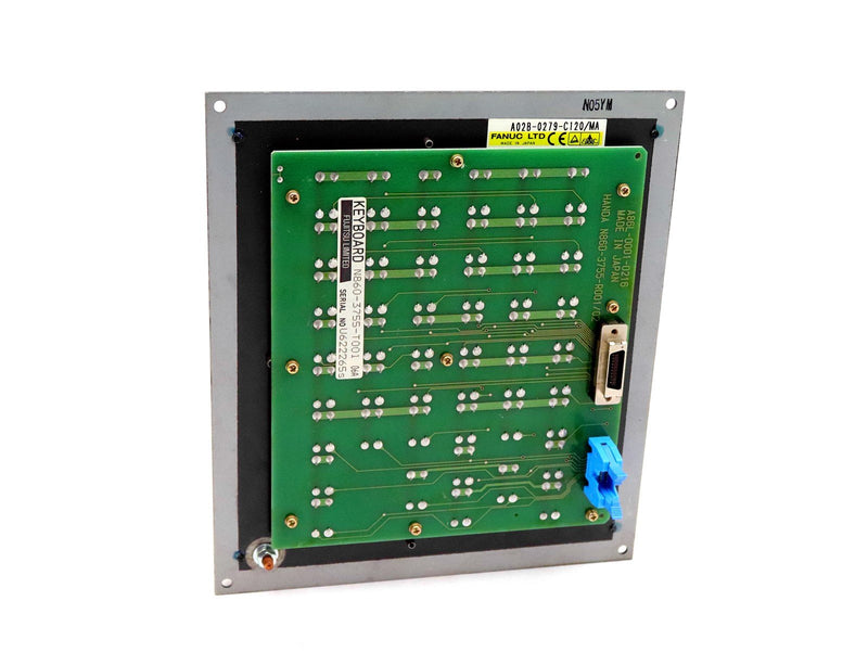 Fanuc Operator Panel N860-3755-T001, A86L-0001-0216, A20B-0279-C120/MA