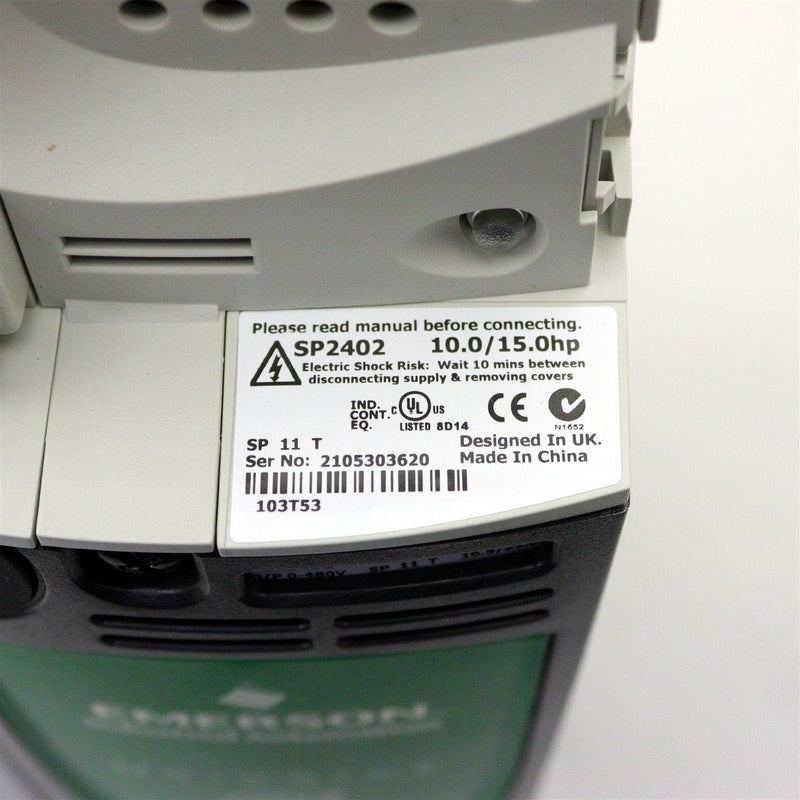 Sp2402 Drive Encoder Module Control Techniques Emerson Unidrive SP2402