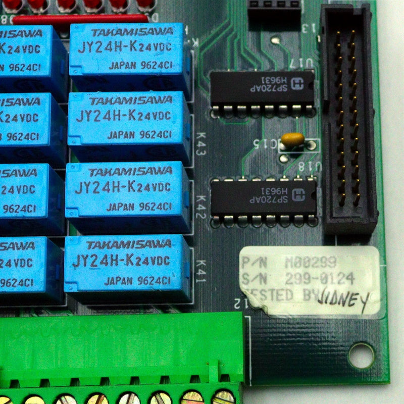 O. THOMPSON CO. CAR STATION BOARD REV 1.2 M00299
