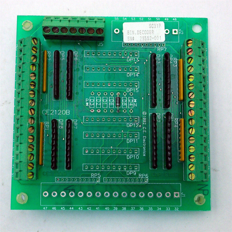 C.E. ELECTRONICS CE2120B SC31P BINARY DECODER