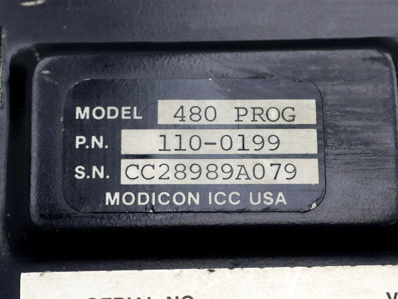 Modicon Model 480 Programmer w/ Cable 110-0199