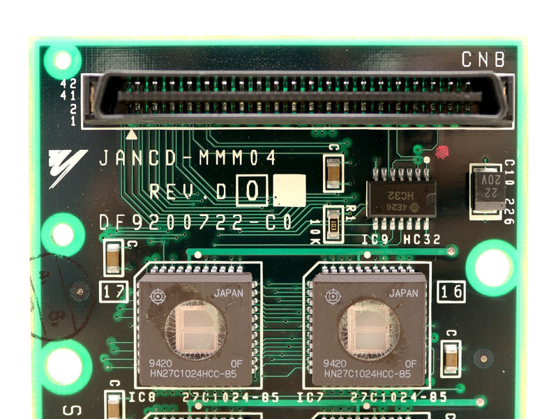 Yaskawa Control Circuit Board w/ Daughter Card JANCD-MMM04 Rev. D JANCD-MCP02B-1
