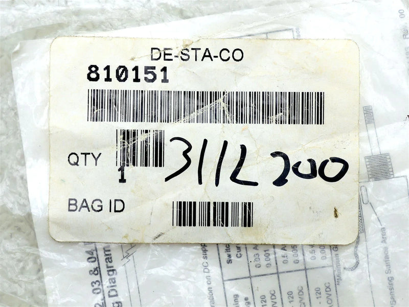 DE-STA-CO Position Sensor 810151 *New In Bag*