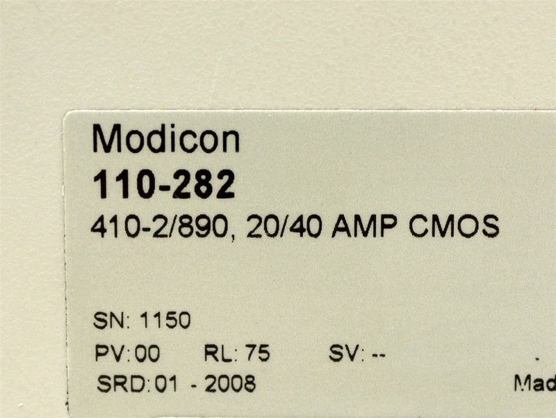 Modicon 410 Brushless Servo Positioning Unit 110-282