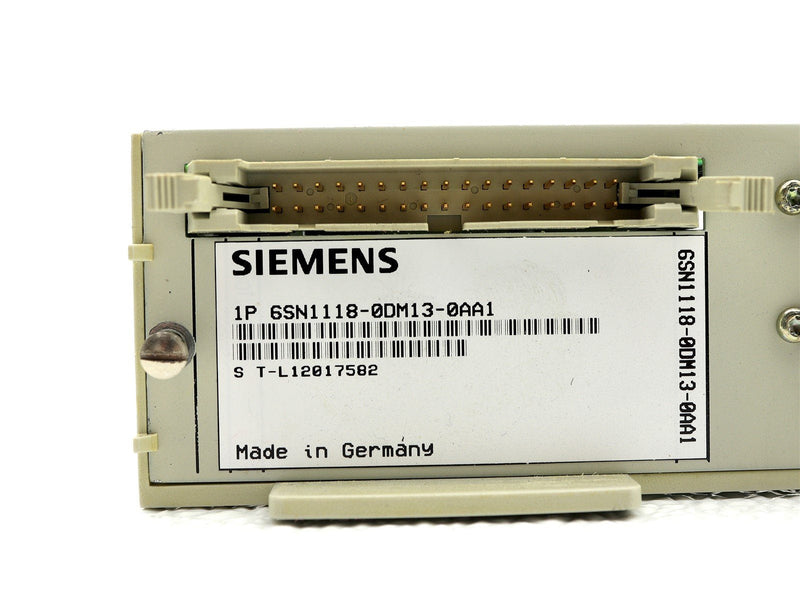 Siemens Simodrive 611 Control Board 6SN1118-0DM13-0AA1