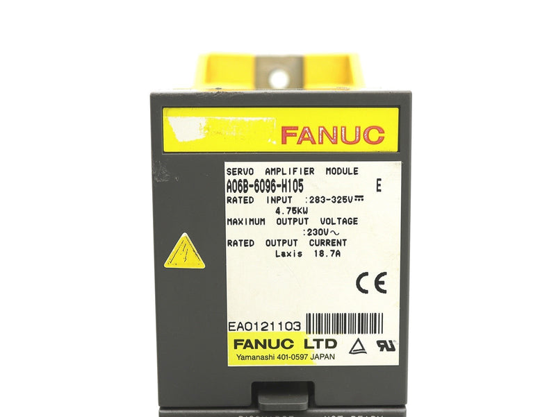 Fanuc Servo Amplifier Module A06B-6096-H105 Ser. E