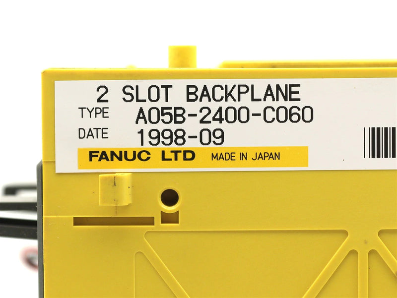 Fanuc 2 Slot Backplane w/3 Daughter Cards A05B-2400-C060 *See Description*