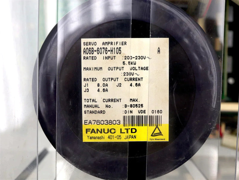Fanuc Servo Amplifier A06B-6076-H105