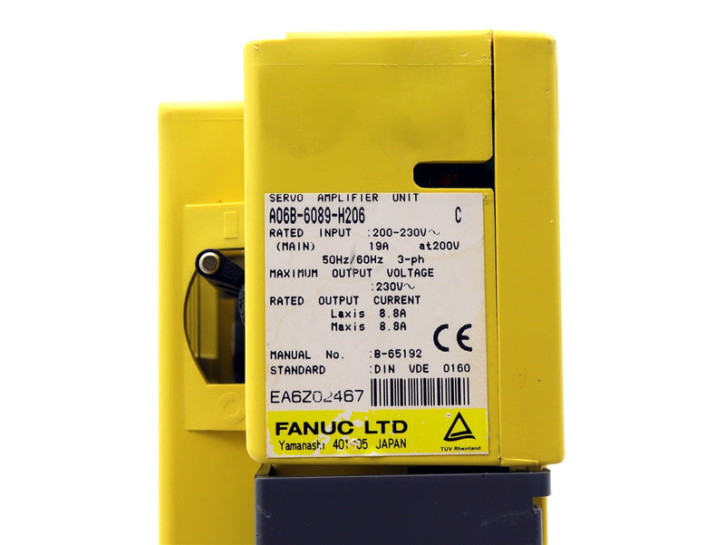 Fanuc Servo Amplifier A06B-6089-H206