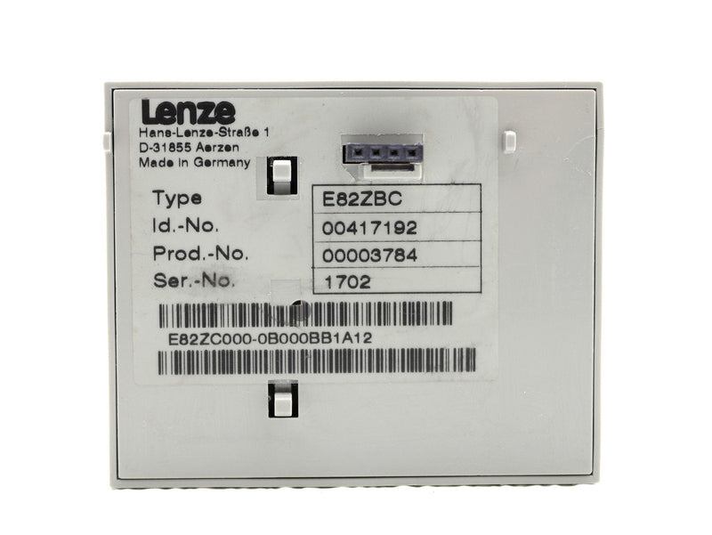 Lenze Operator Keypad E82ZBC