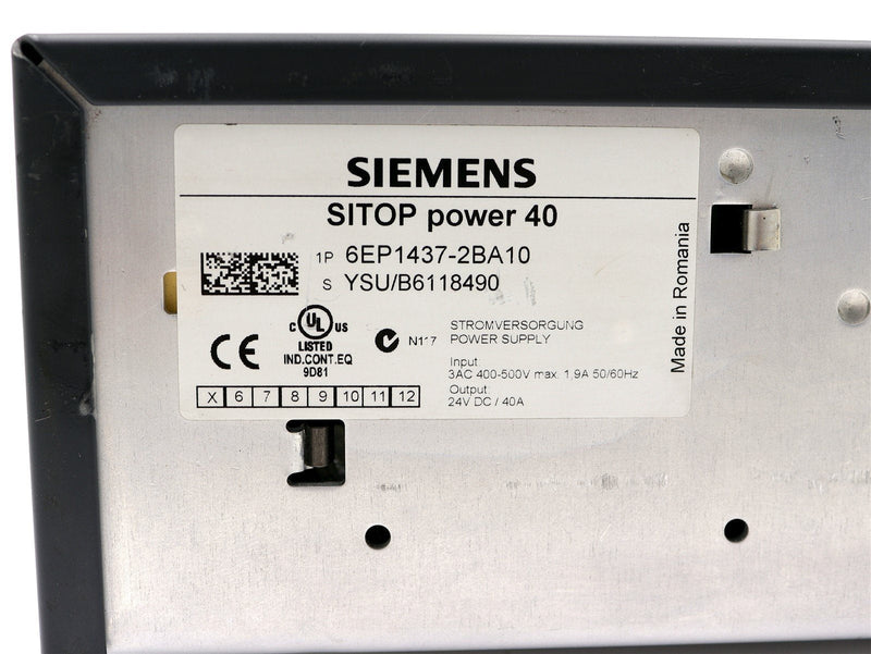 Siemens Sitop Power 40 6EP1437-2BA10