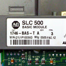 Allen Bradley SLC500 Basic Module 1746-BAS-T/A **TESTED**