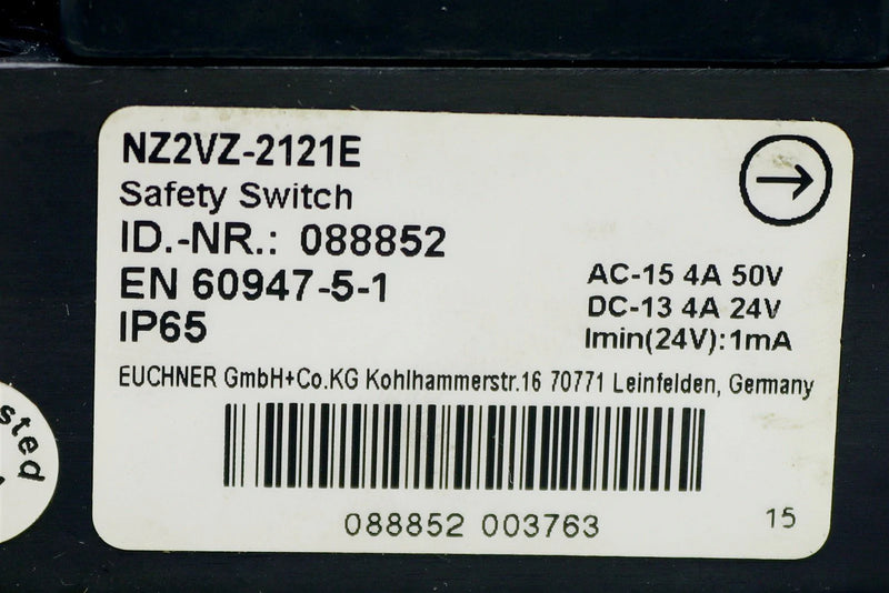 Euchner Safety Switch NZ2VZ-2121E
