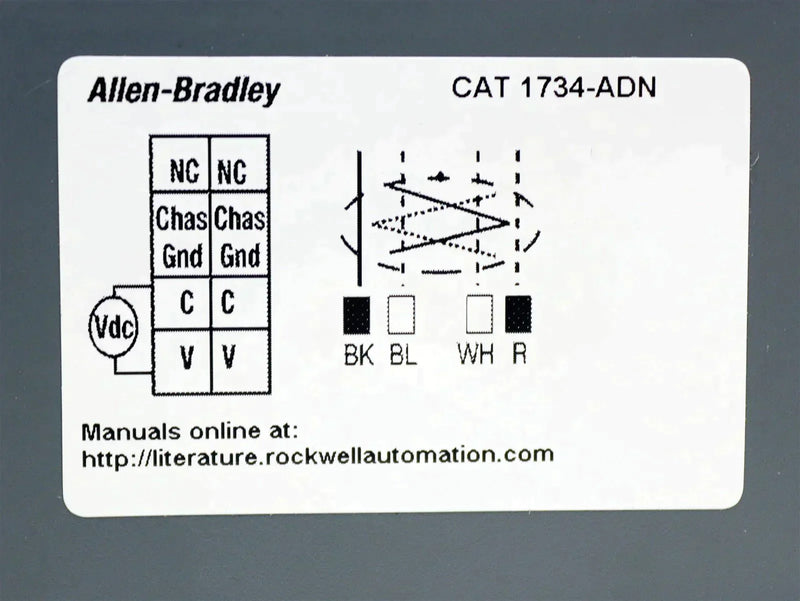 Allen-Bradley I/O DeviceNet 1734-ADN Ser. B