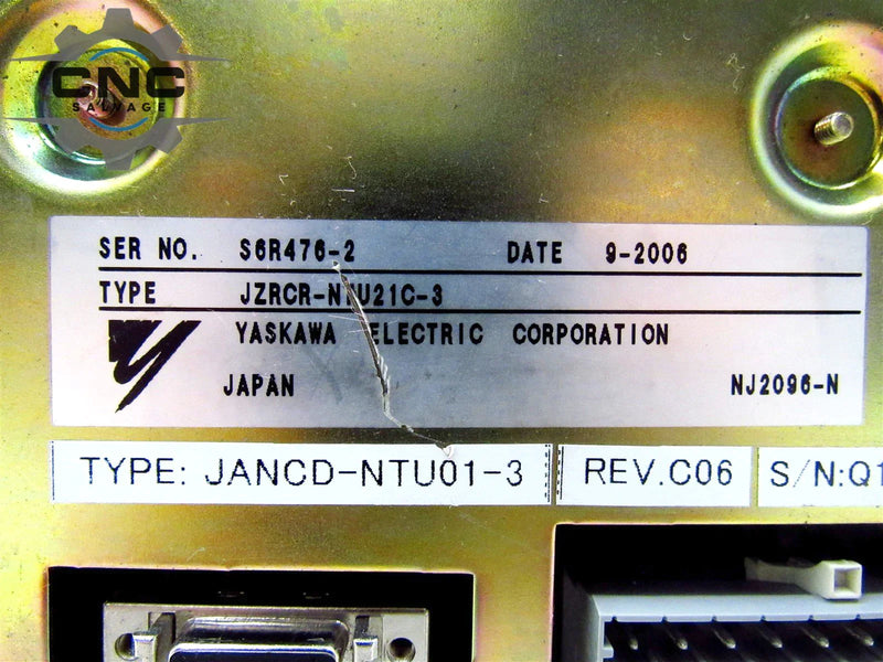 Yaskawa Servo Amplifier JANCD-NTU01-3 *Tested*