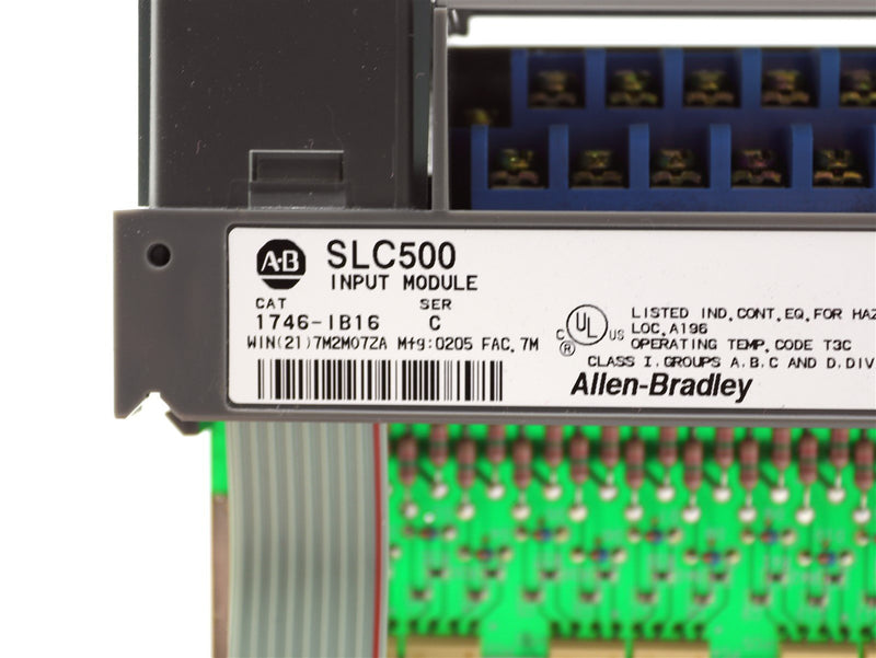 Allen Bradley SLC500 Input Module 1746-IB16 Ser. C