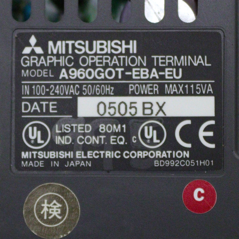 Mitsubishi Touch Screen A960GOT-EBA-EU