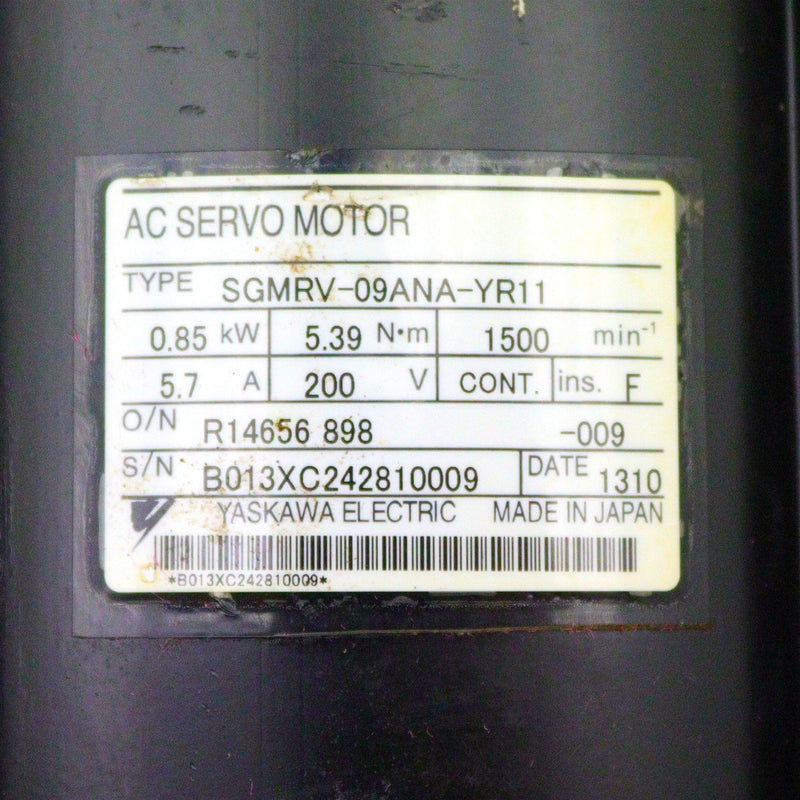 Yaskawa Servo Motor SGMRV-09ANA-YR11