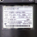 Yaskawa AC Servo Motor SGMRV-05ANA-YR21