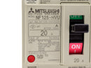Mitsubishi No-Fuse Circuit Breaker 3P 20A NF125-HVU *New Open Box*