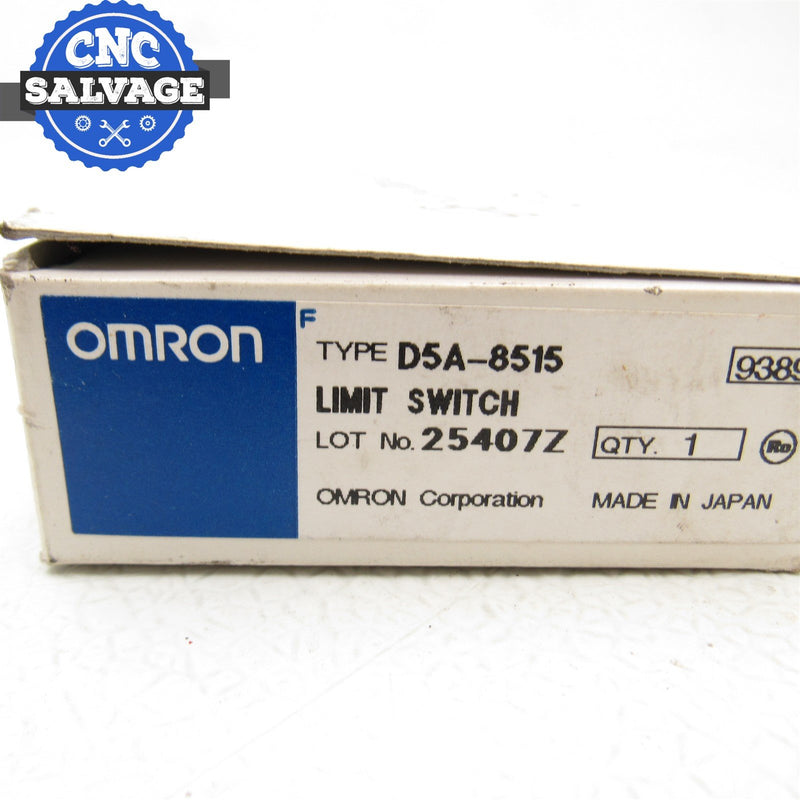 Omron Limit Switch D5A-8515 *New Open Box*