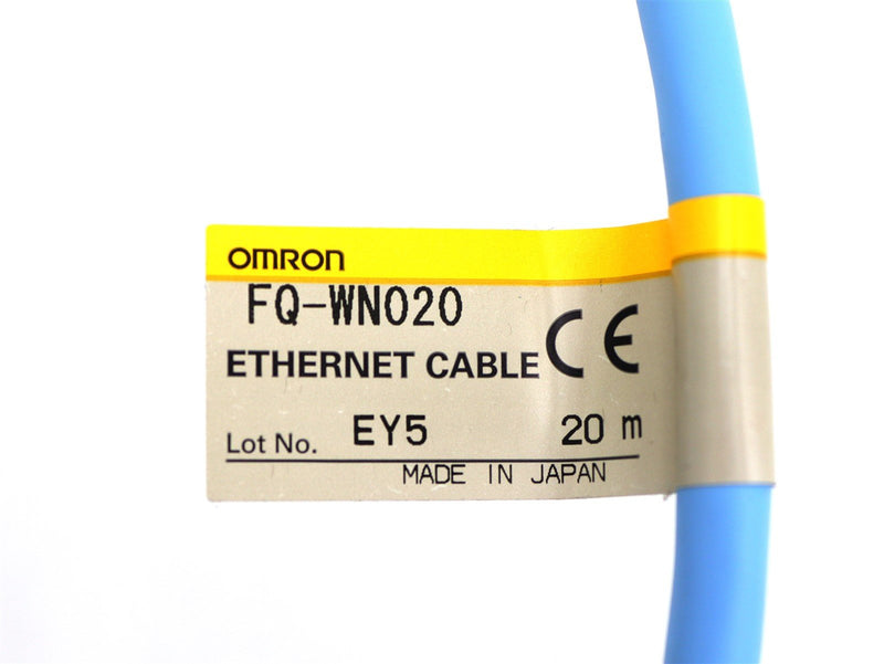 Omron Ethernet Cable 20m FQ-WN020 *New In Bag*