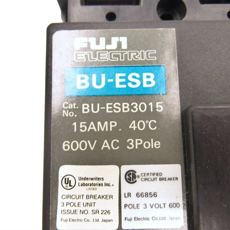 Fuji Electric Circuit Breaker BU-ESB3015 *New Open Box*