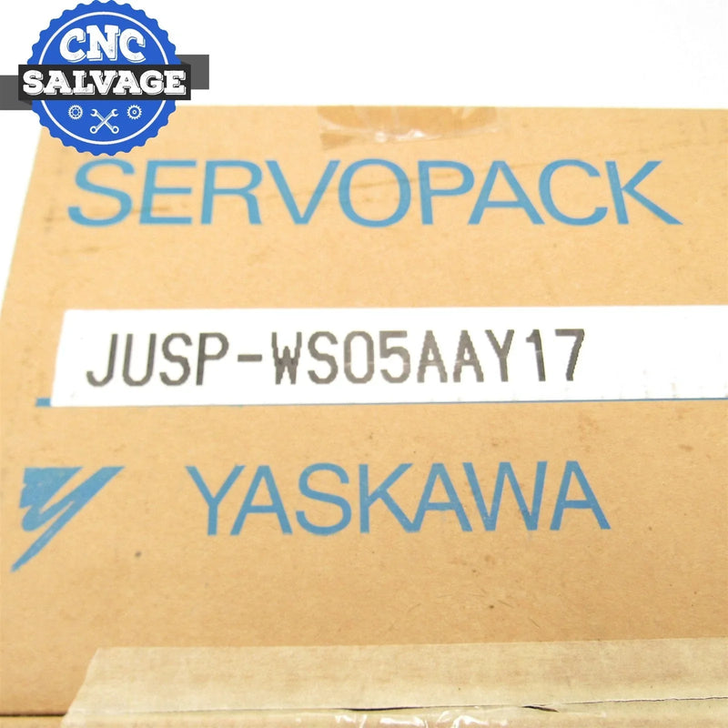 Yaskawa Servopack Servo Amplifier JUSP-WS05AAY17 *New Open Box*