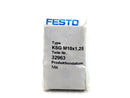 Festo Cylinder Coupling Piece KSG M10x1,25 32963 *New Open Bag*
