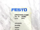 Festo Mounting Brackets CPV14-VI-BG-ET200x 165803 *New Open Bag*