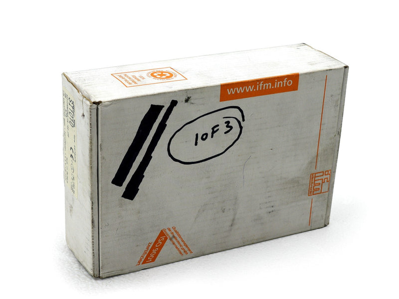 IFM Efector300 Flow Monitor Sensor SID10ADBFPKG/US-100-IPF SI1010 *New Open Box*
