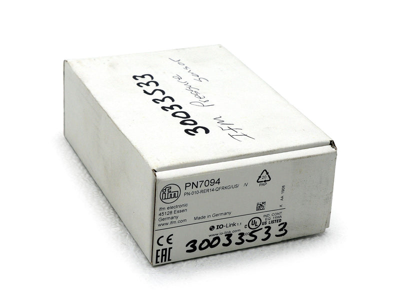 ifm Pressure Sensor PN7094 *New Open Box*