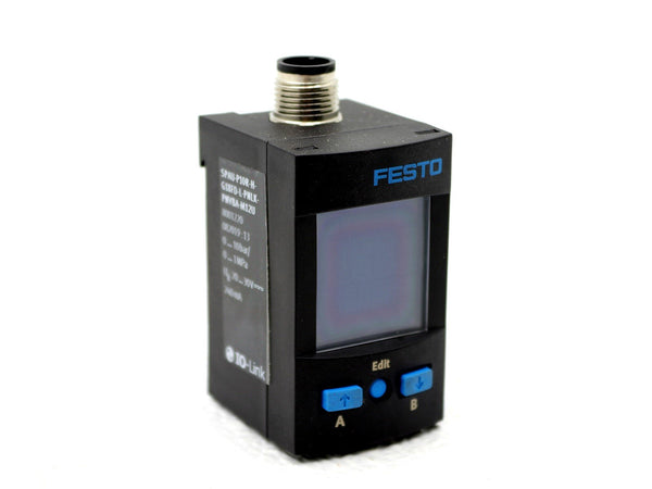 Festo Pressure Sensor SPAU-P10R-H-G18FD-L-PNLK-PNVBA-M12U 8001220 *New Open Box*