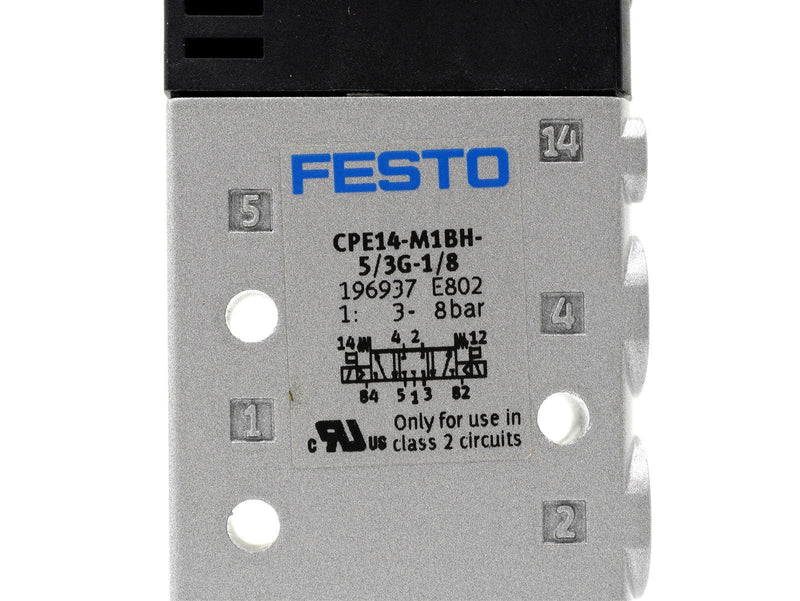 Festo Solenoid Valve CPE14-M1BH-5/3G1/8 196937 *New Open Box*