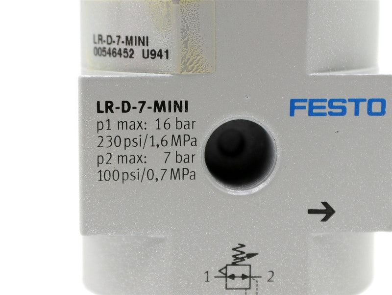 Festo Basic Valve LR-D-7-MINI *New No Box*