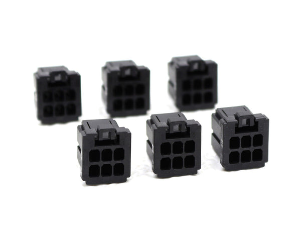 TE Connectivity Receptacle Housing 2.5mm 11827864-3 *New Open Bag* *Lot of 6*
