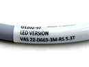 Turck LED Version Double Ended Cordset VAS22-D669-3M-RS 5.3T *New Open Bag*
