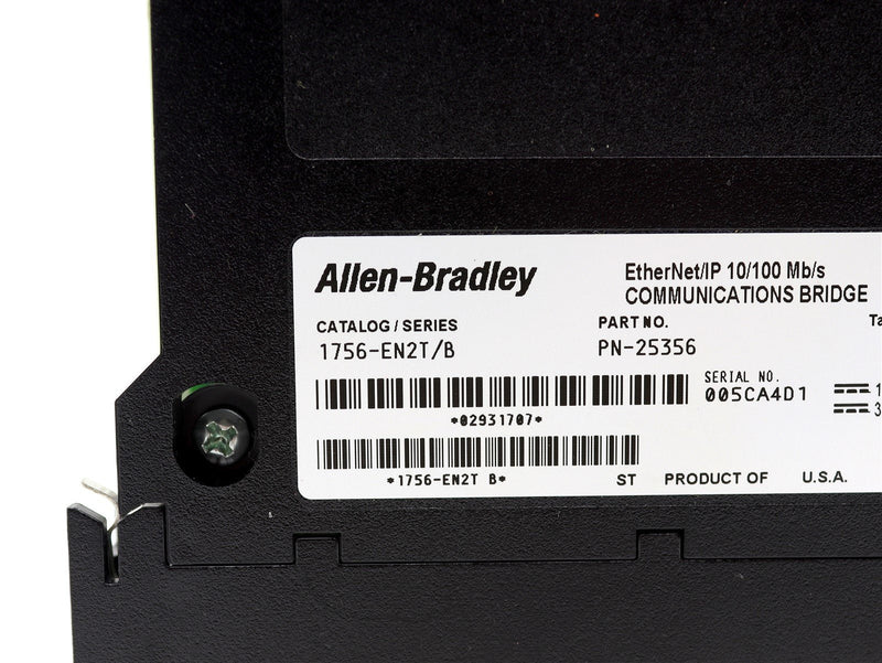 Allen Bradley Ethernet IP Communications Bridge 1756-EN2T Ser. B *Damaged Door*